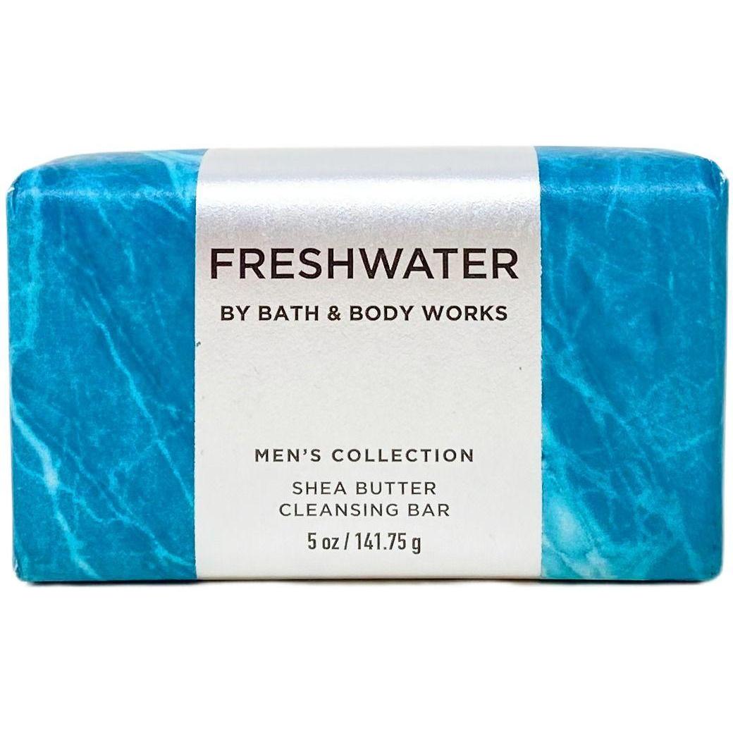 Bath & Body Works Freshwater Men'S Collection Shea Butter Cleansing Bar (Men's Collection)