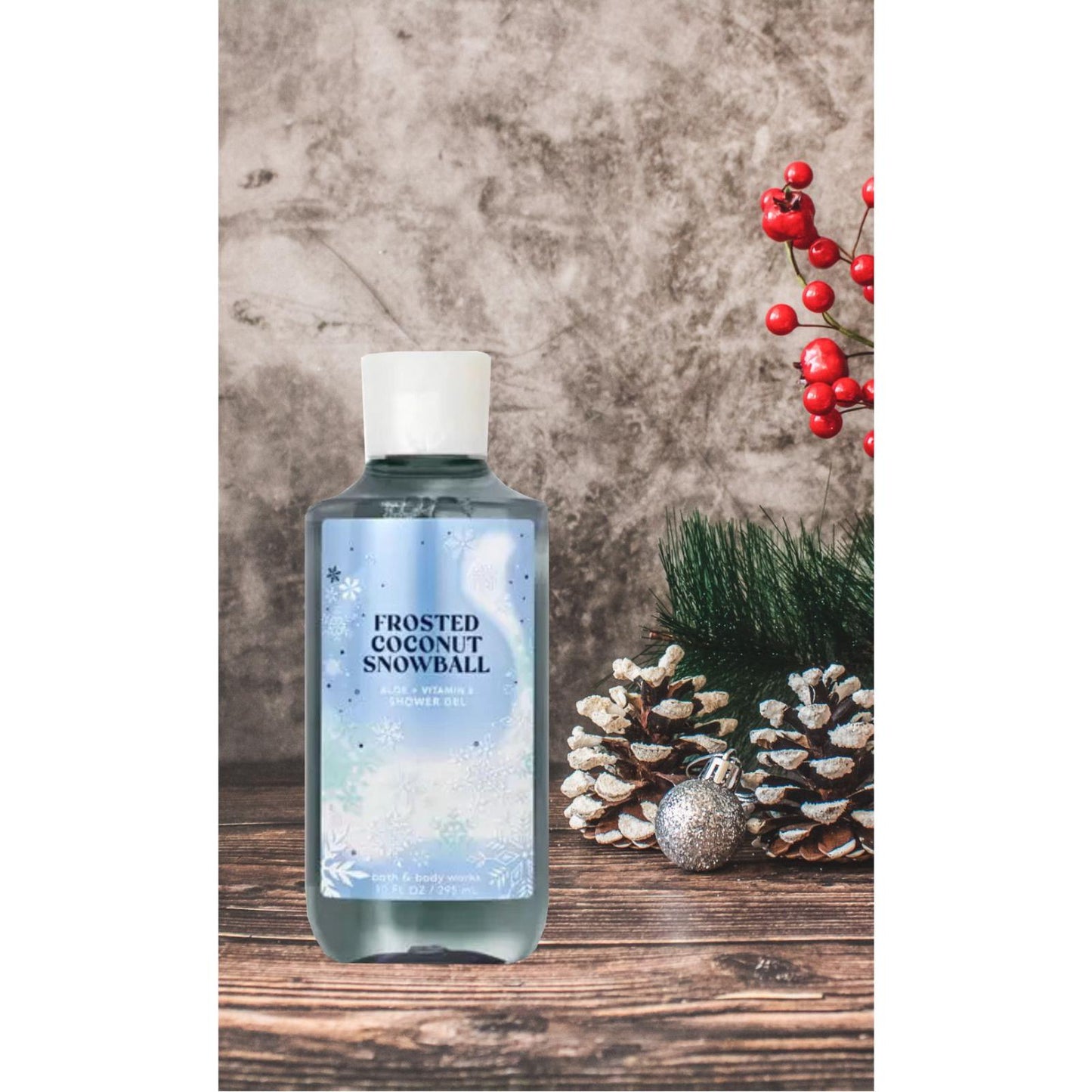 Bath & Body Works Frosted Coconut Snowball Shower Gel