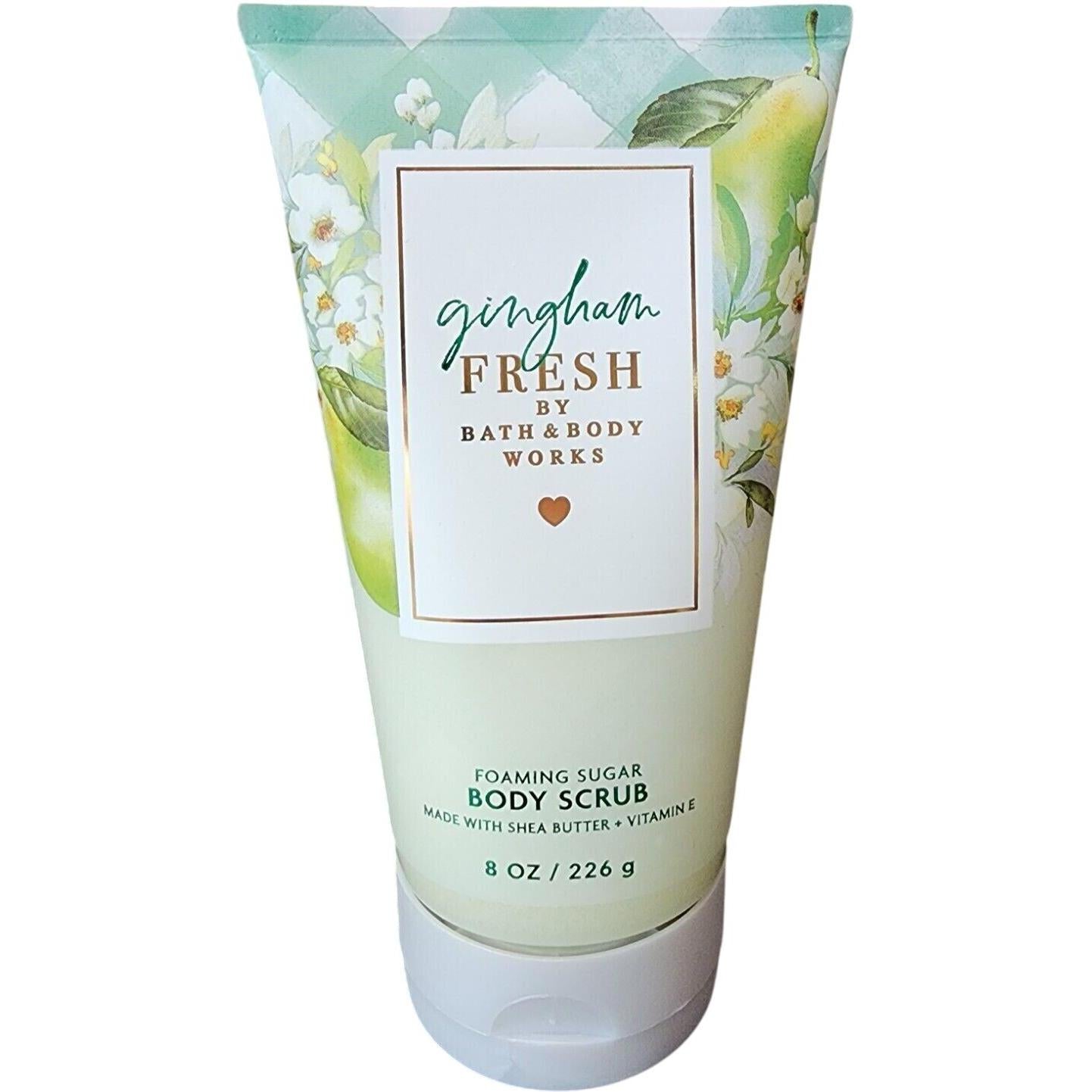 Bath & Body Works Gingham Fresh Foarming Sugar Body Scrub