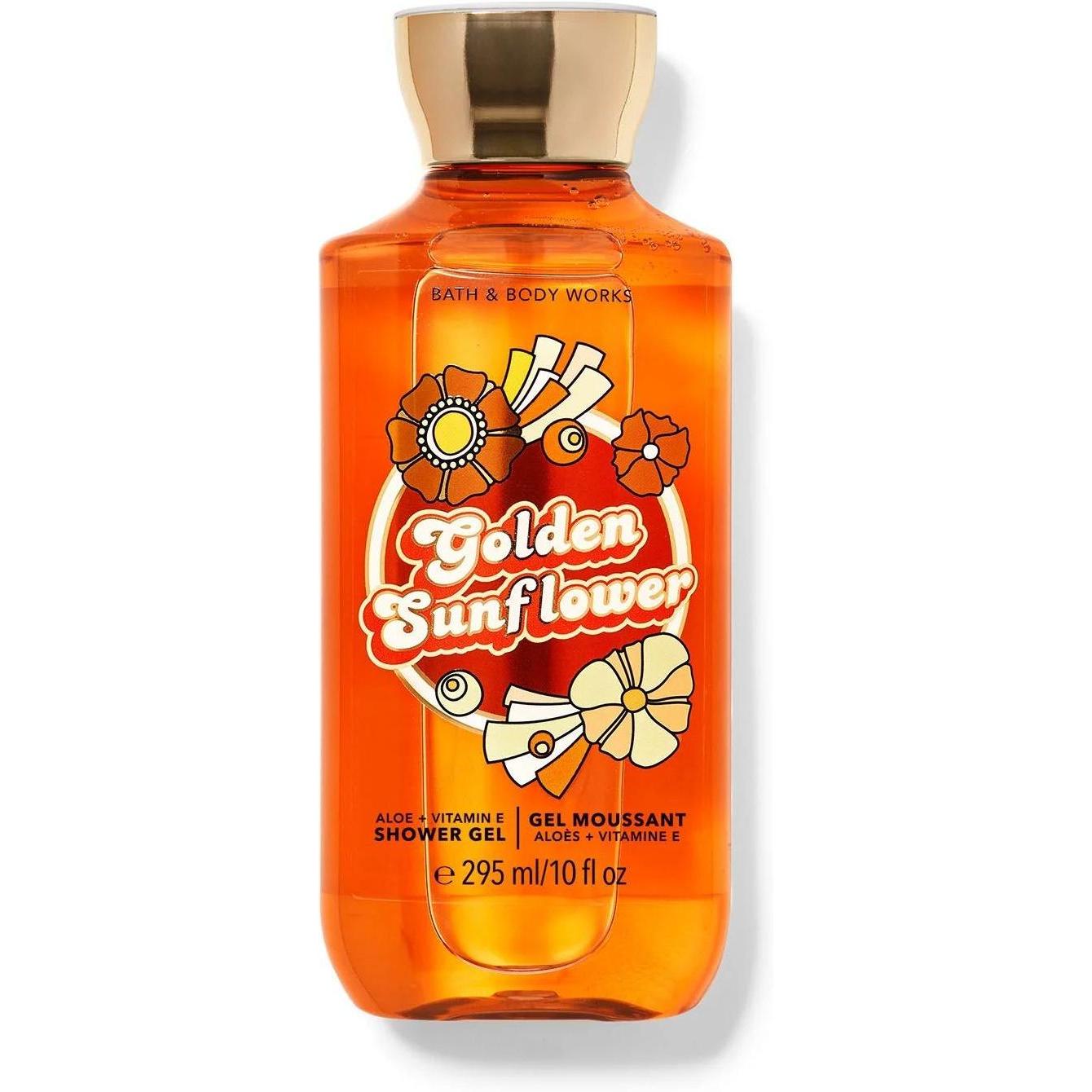 Bath & Body Works Golden Sun Flower Shower Gel