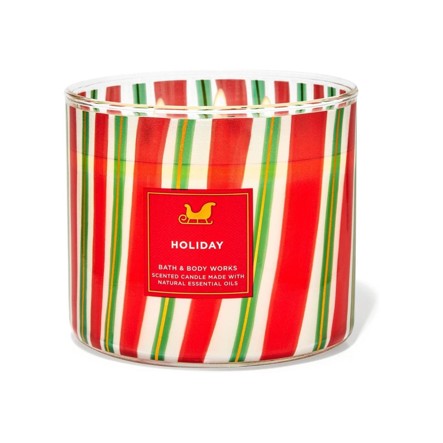Bath & Body Works Holiday Scented 3-Wick Candle