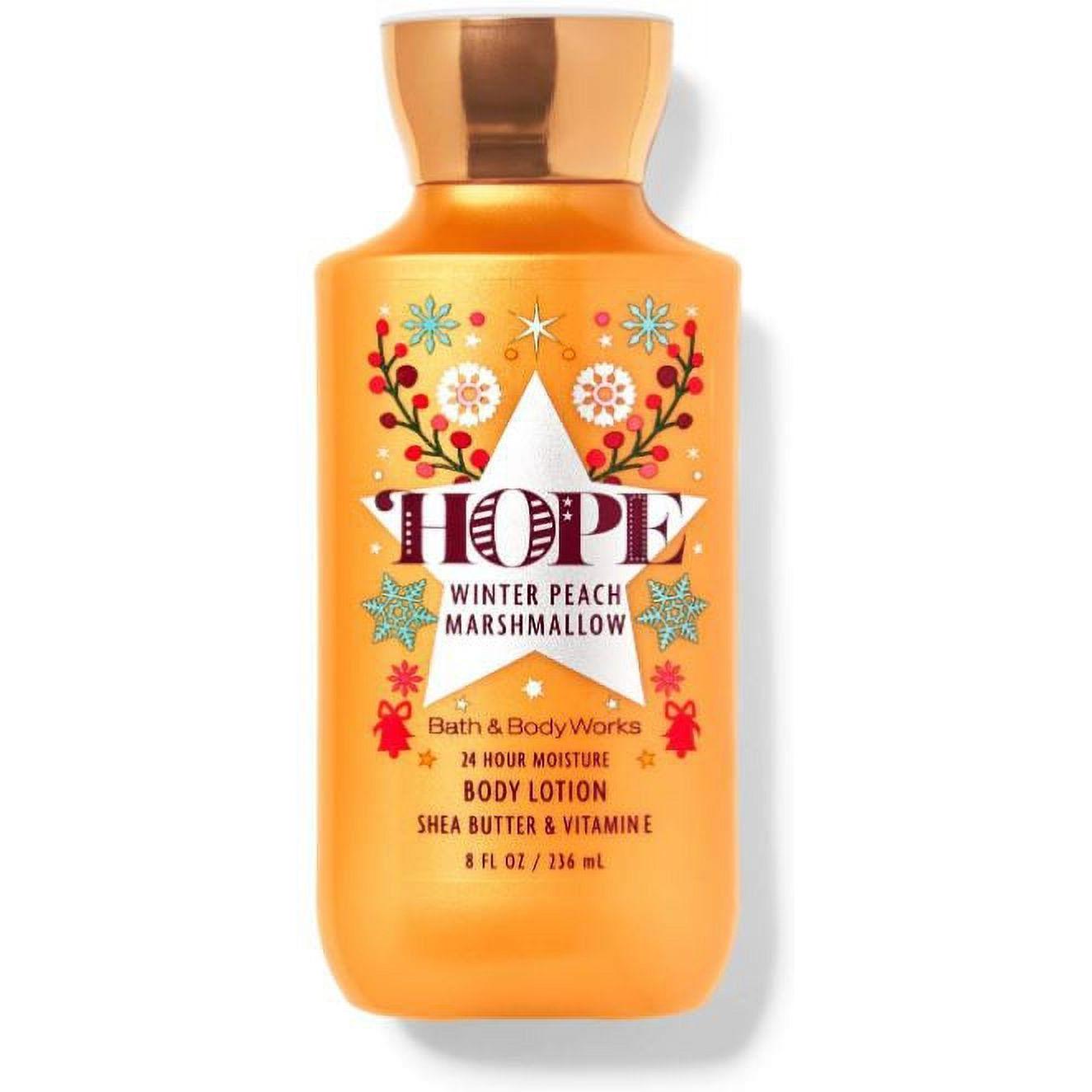 Bath & Body Works Hope Winter Peach Marshmallow Smooth Body Lotion