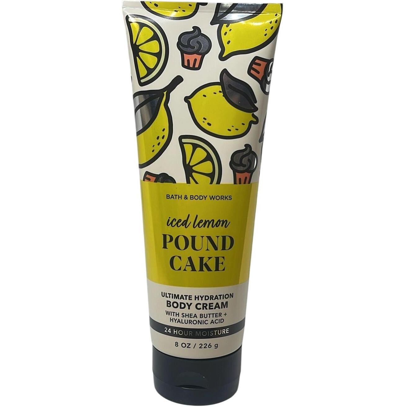 Bath & Body Works Iced Lemon Poundcake Ultimate Hydration Body Cream