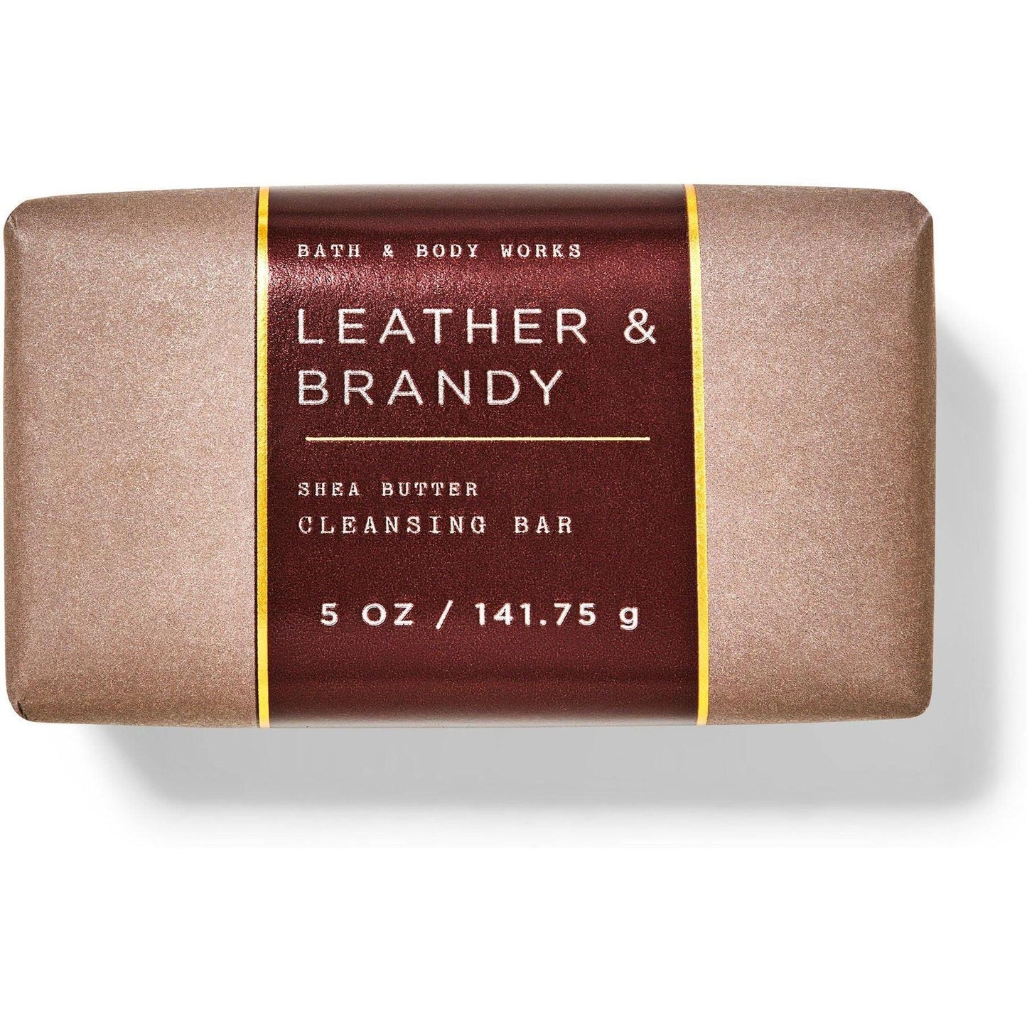 Bath & Body Works Leather & Brandy Cleansing Bar With Shea Butter