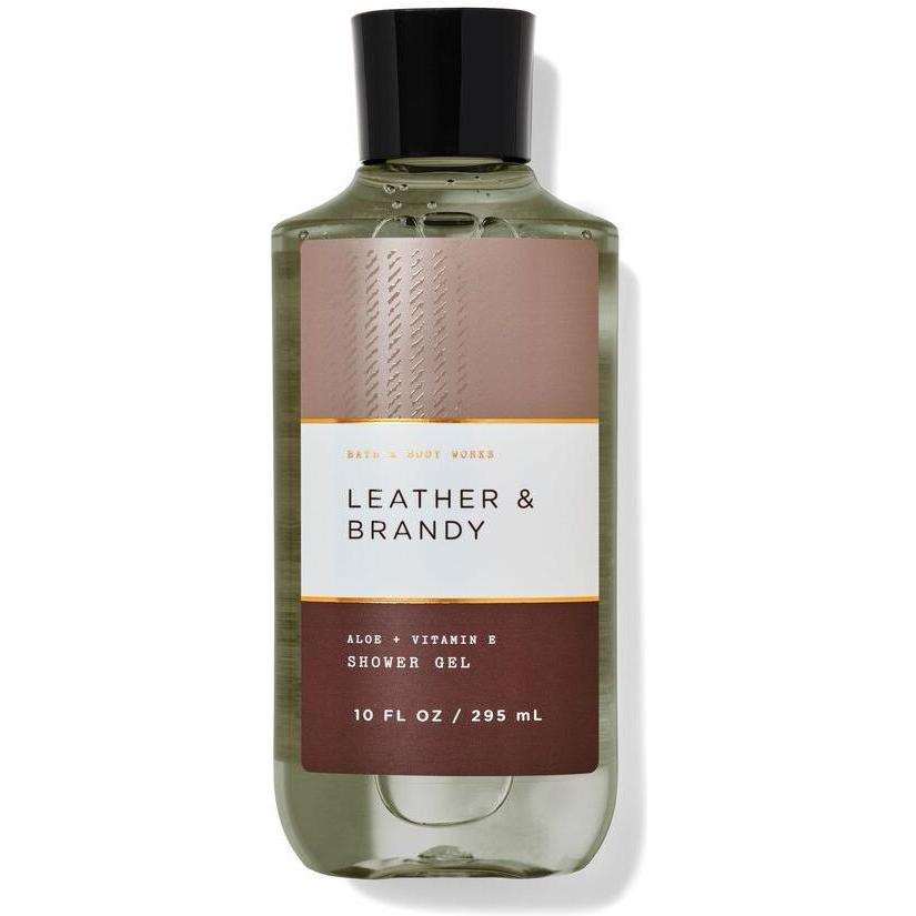Bath & Body Works Leather & Brandy Shower Gel (Men's Collection)