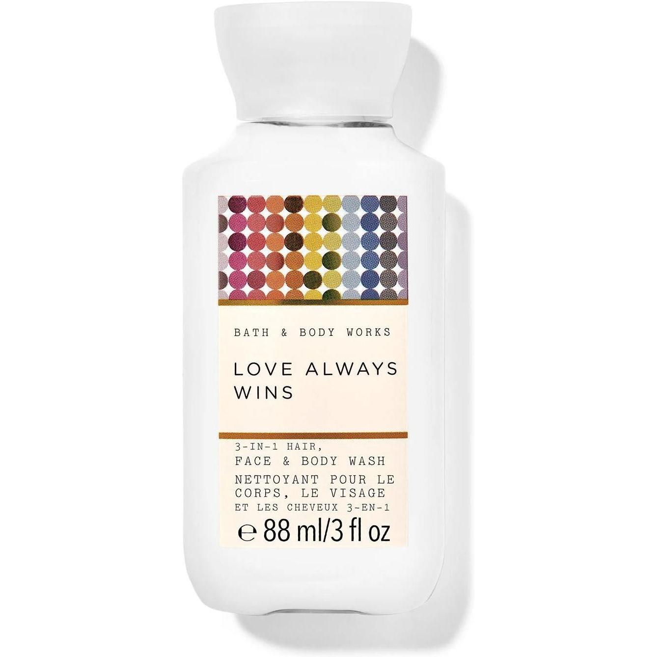 Bath & Body Works Love Always Wins 3-In-1 Body Hair Face & Body Wash