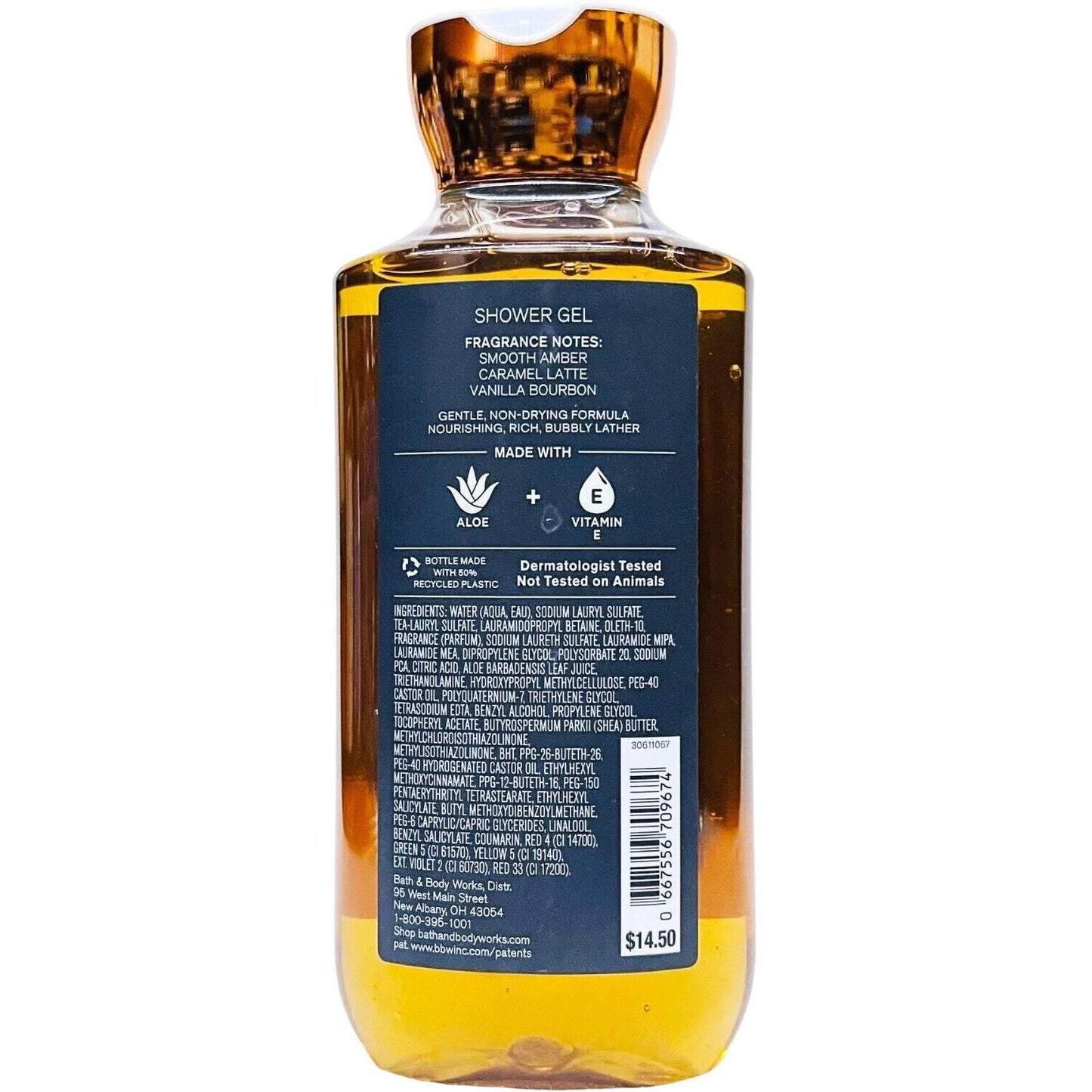 Bath & Body Works Midnight Amber Glow Shower Gel