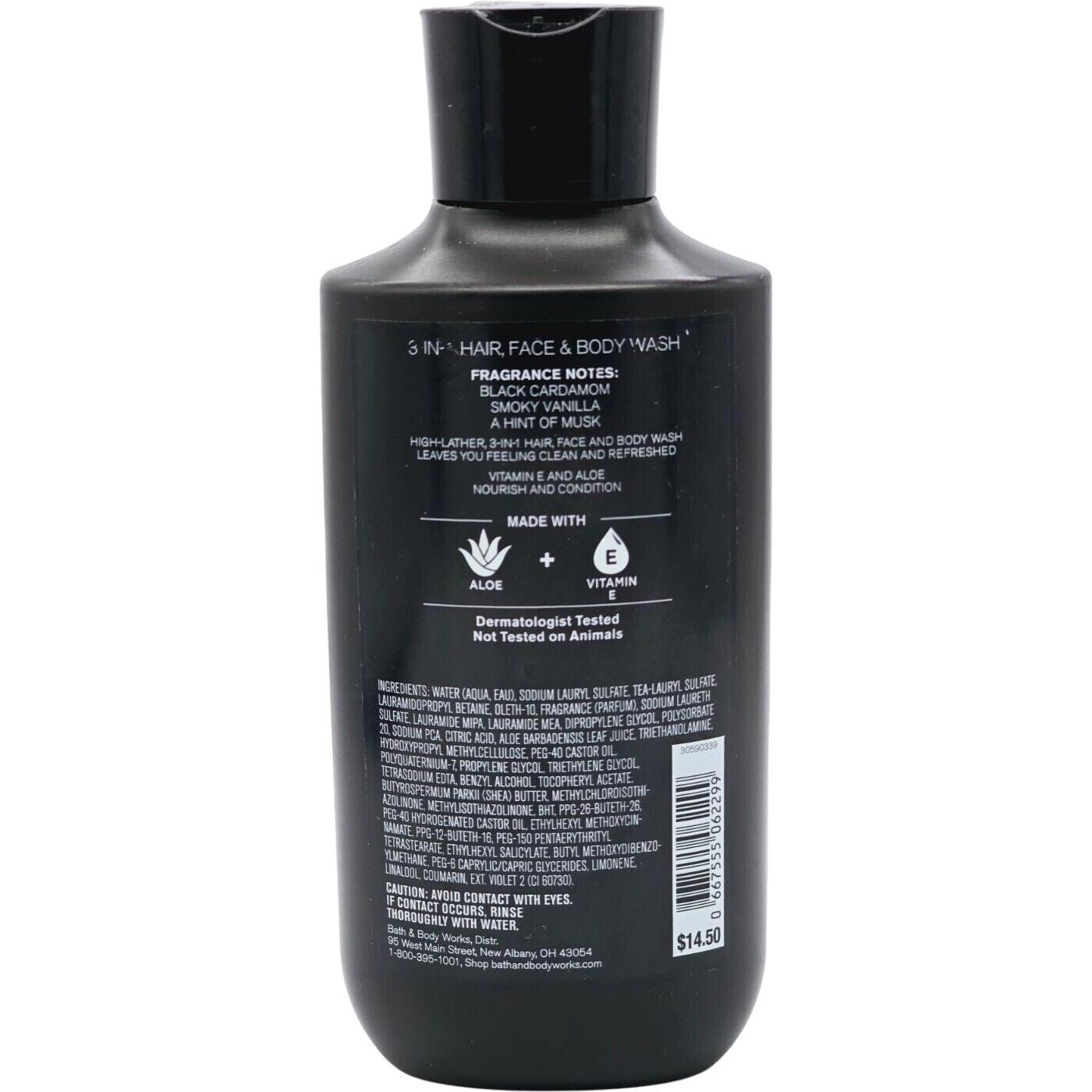 Bath & Body Works Noir 3-In-1 Hair Face & Body Wash (Men's Collection)