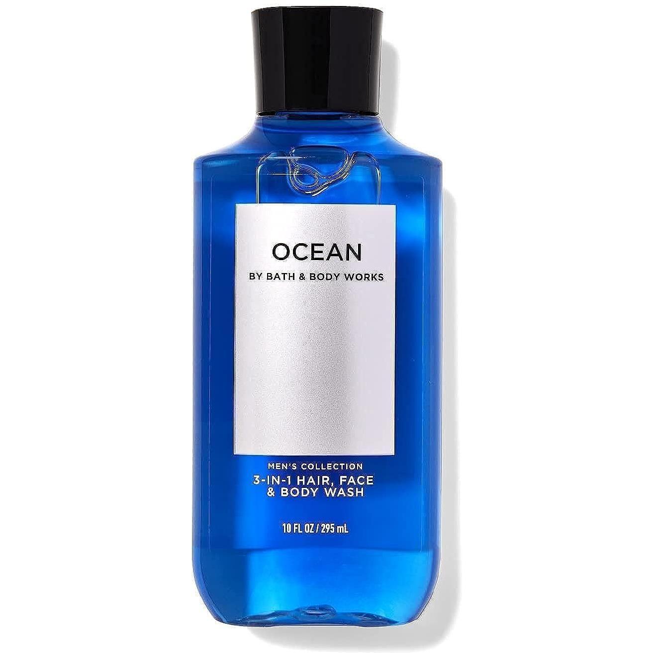 Bath & Body Works Ocean 3-In-1 Hair, Face & Body Wash (Men's Collection)