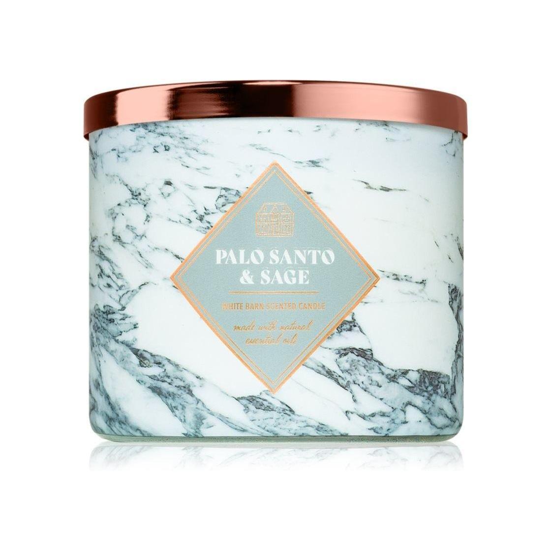 Bath & Body Works Palo Santo & Sage Scented 3-Wick Candle