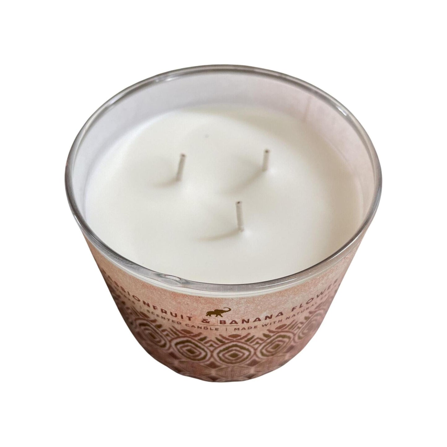 Bath & Body Works Passionfruit & Banana Flower Scented 3-Wick Candle