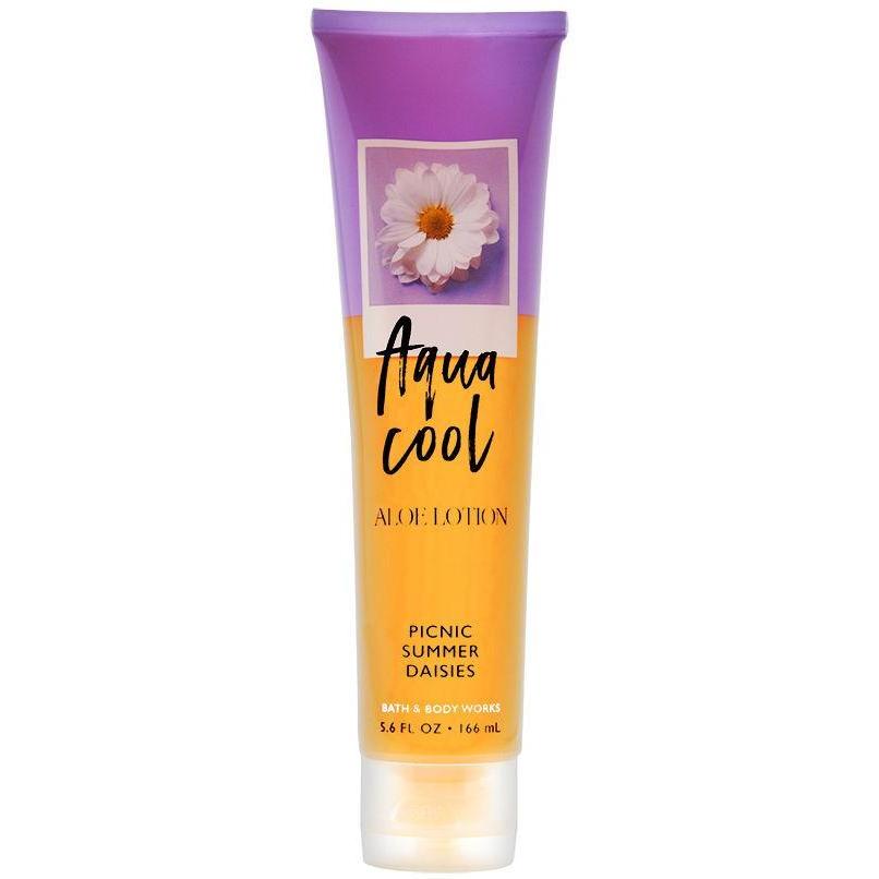 Bath & Body Works Picnic Summer Daisies Aqua Cool Aloe Lotion