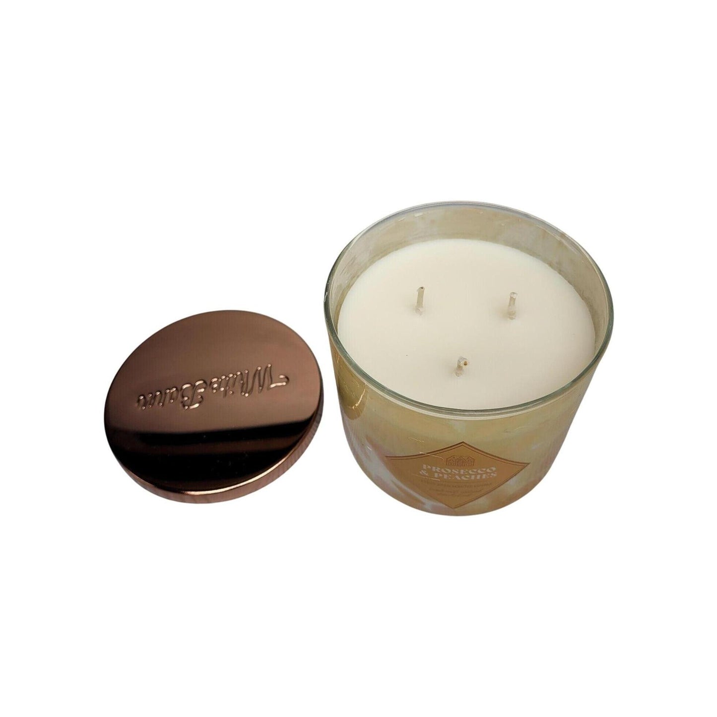 Bath & Body Works Prosecco And Peaches Candle 3-Wick Candle