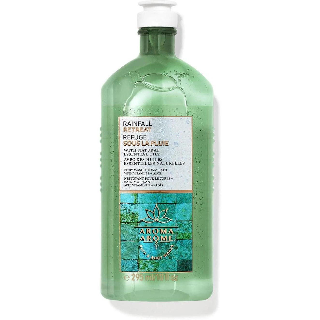 Bath & Body Works Rainfall Retreat Body Wash + Foam Bath