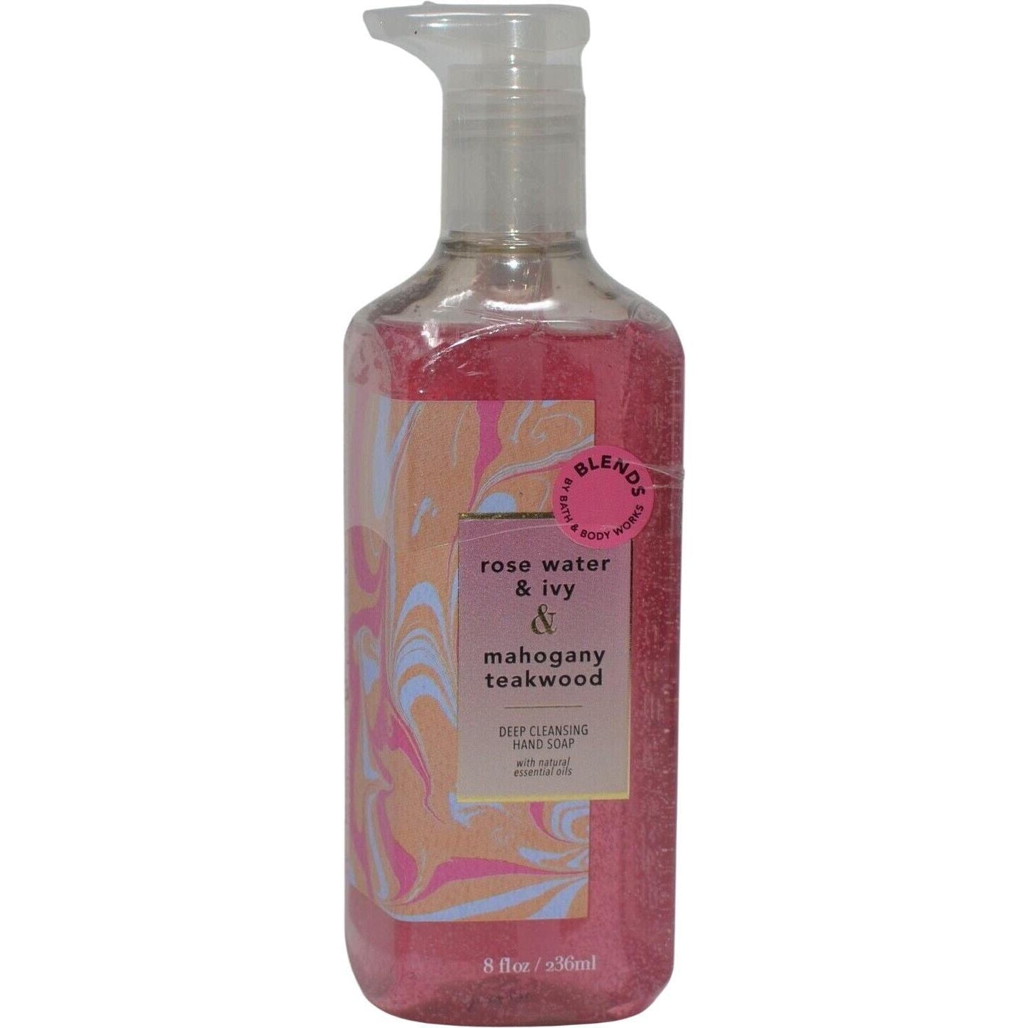 Bath & Body Works Rose Water & Ivy & Mahogany Teakwood Deep Cleansing Hand Soap