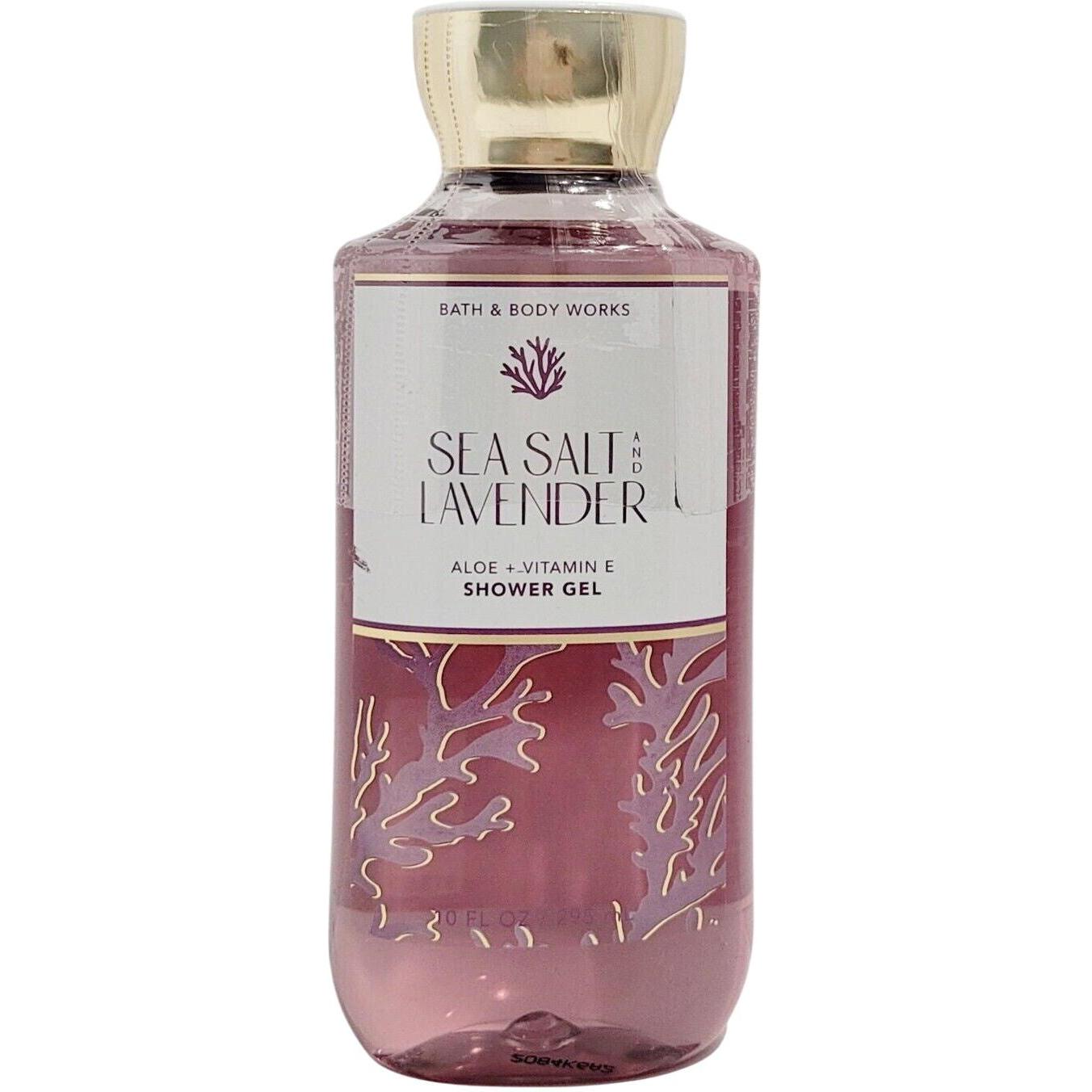 Bath & Body Works Sea Salt And Lavender Shower Gel