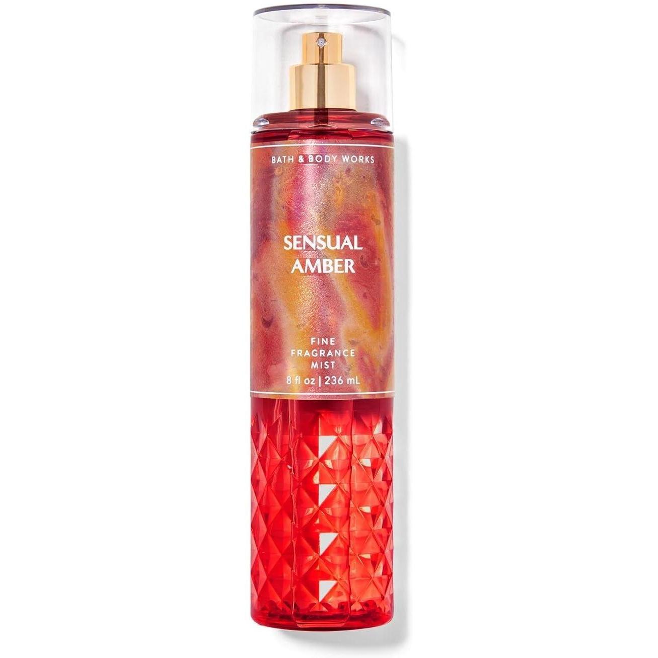Bath & Body Works Sensual Amber Fine Fragrance Body Mist Splash Spray