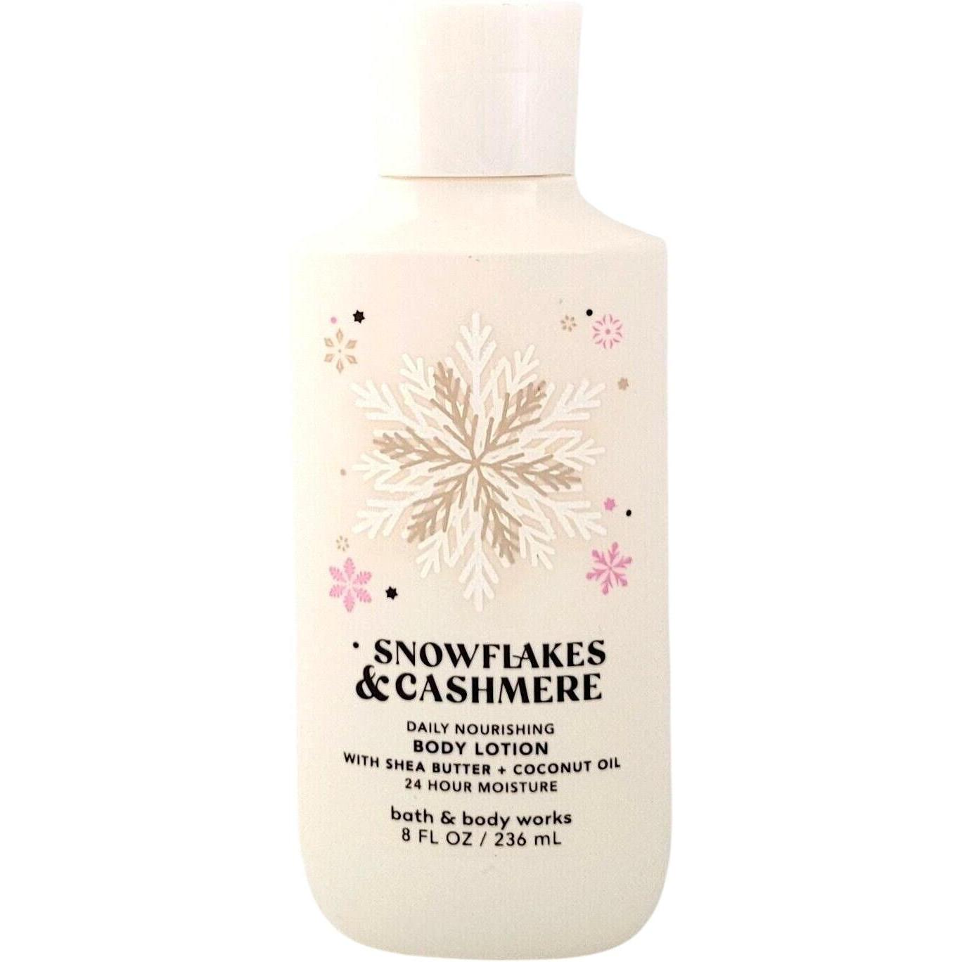 Bath & Body Works Snowflakes & Cashmere Daily Nourishing Body Lotion