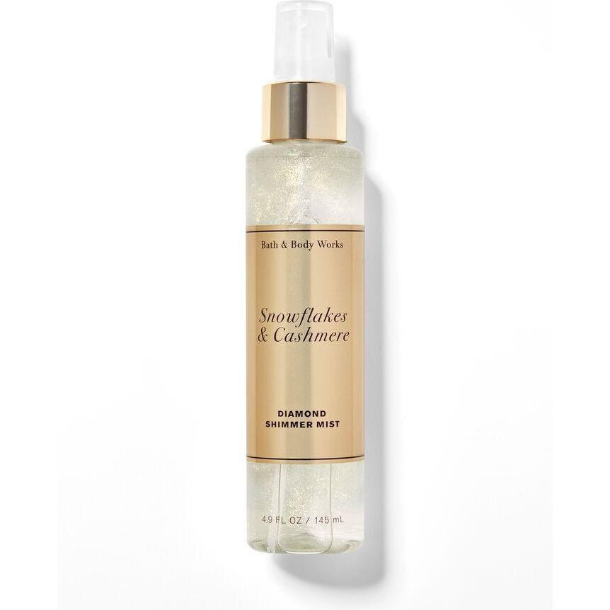 Bath & Body Works Snowflakes & Cashmere Diamond Shimmer Mist