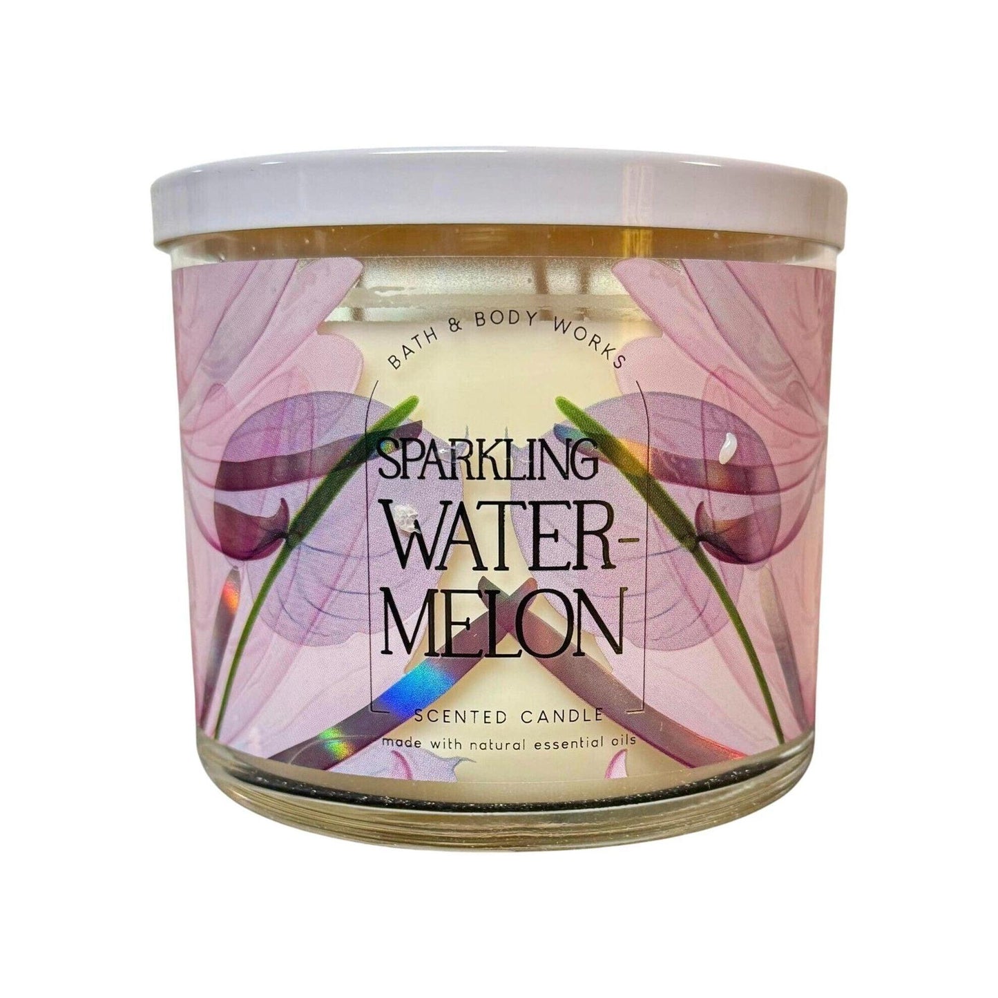 Bath & Body Works Sparkling Watermelon Scented 3-Wick Candle