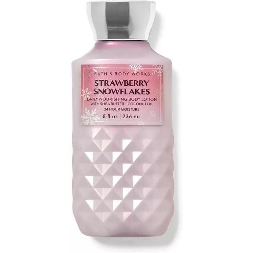 Bath & Body Works Strawberry Snowflake Daily Nourishing Body Lotion