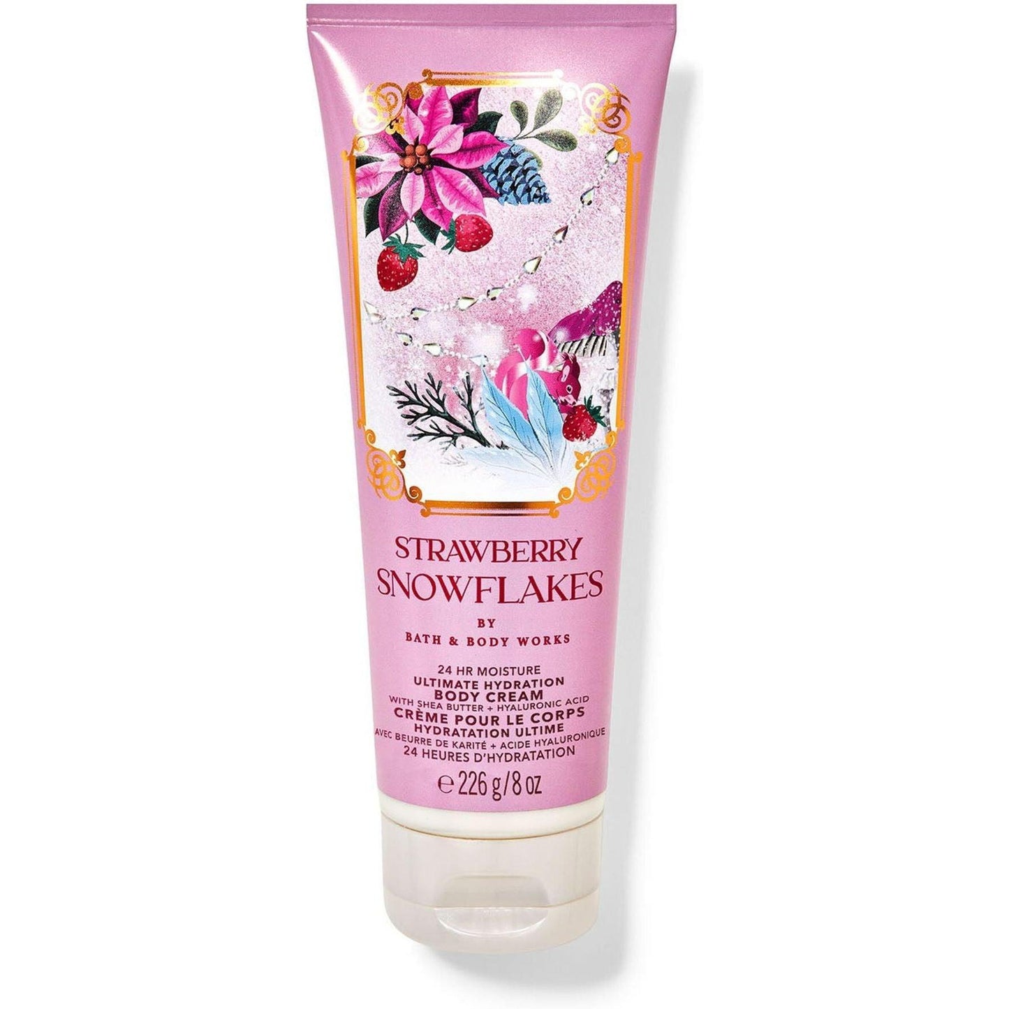 Bath & Body Works Strawberry Snowflakes Ultimate Hydration Body Cream