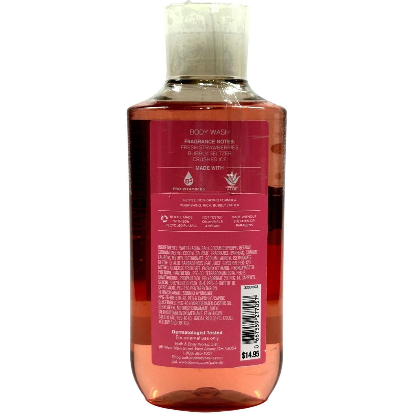 Bath & Body Works Strawberry Soda Body Wash