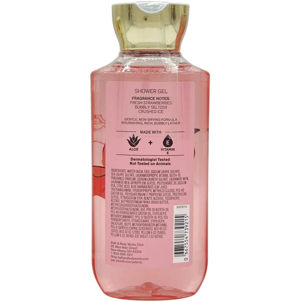 Bath & Body Works Strawberry Soda Shower Gel Body Wash