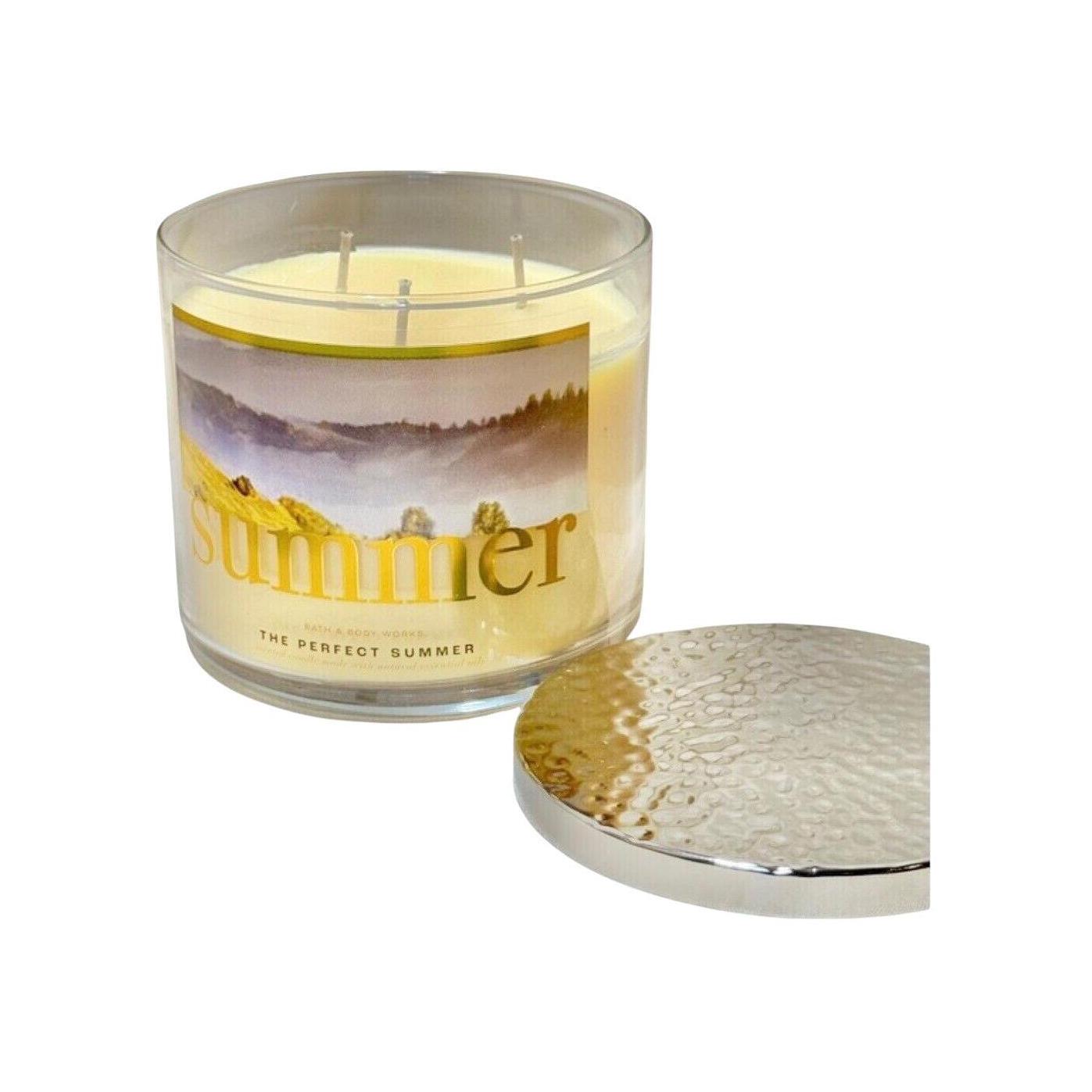 Bath & Body Works The Perfect Summer Scented 3 Wick Candle