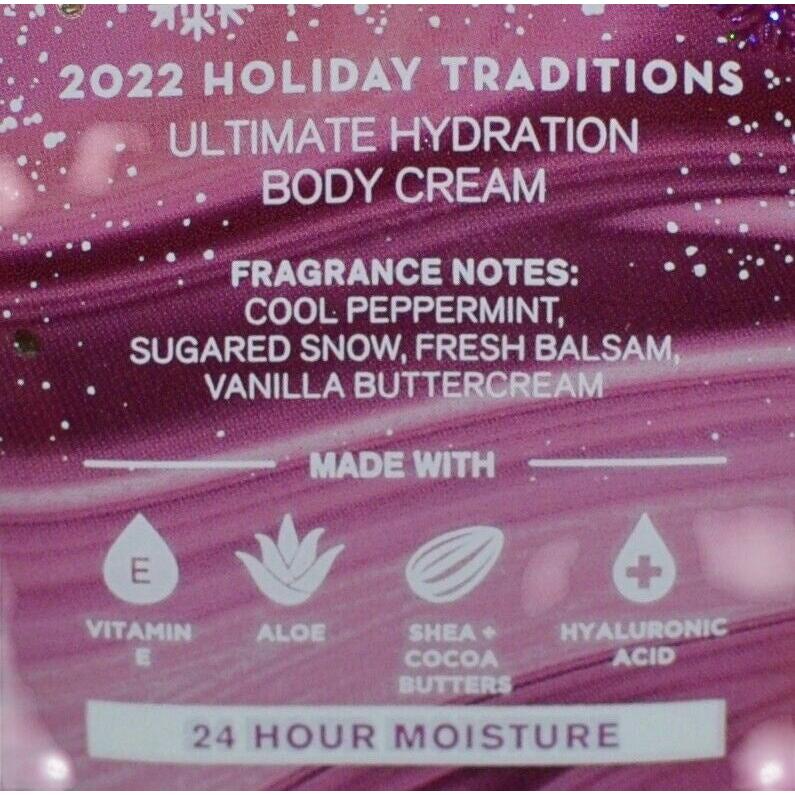 Bath & Body Works Twisted Peppermint Ultimate Hydration Body Cream Lotion