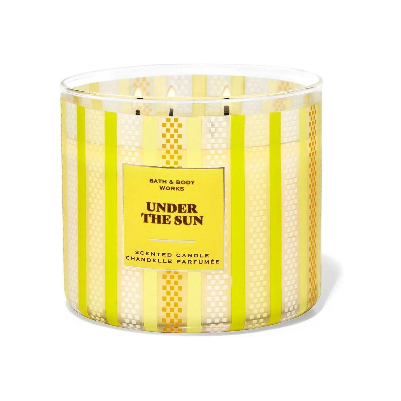 Bath & Body Works Under The Sun 3-Wick Scented Candle