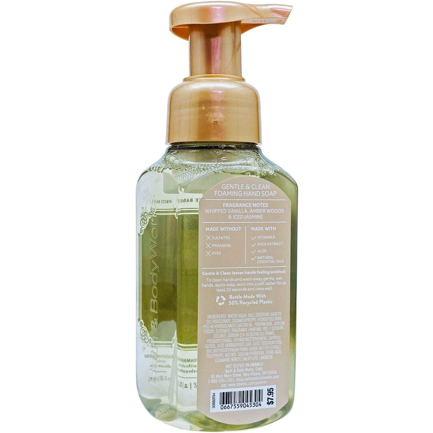 Bath & Body Works Vanilla Icicles Gentle Clean Foaming Hand Soap