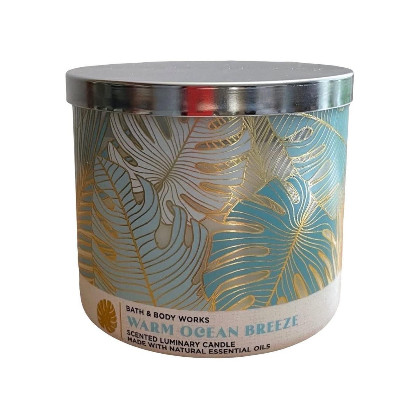 Bath & Body Works Warm Ocean Breeze Large 3-Wick Scented Candle