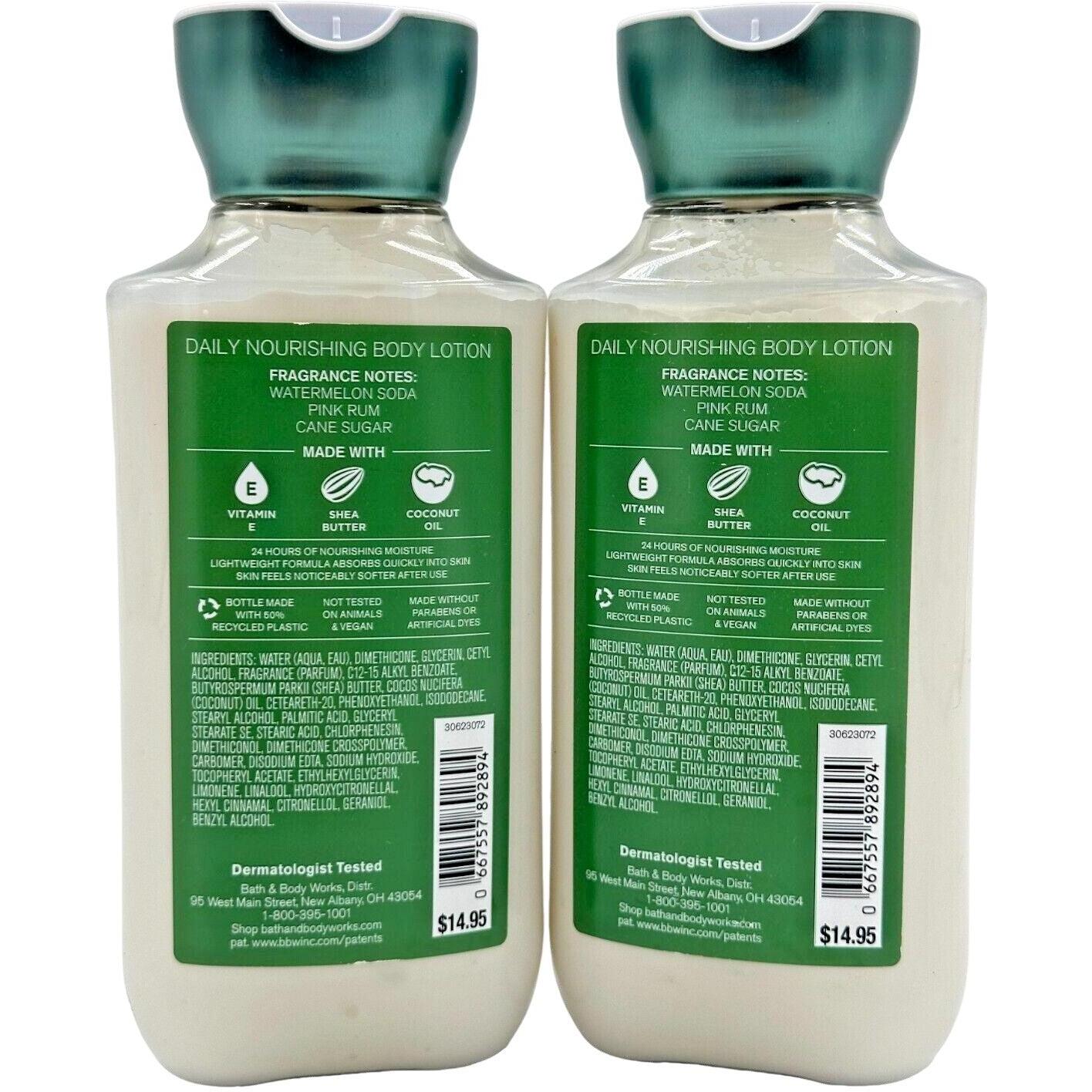 Bath & Body Works Watermelon Mojito Body Lotion