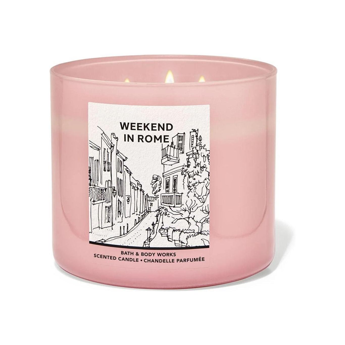 Bath & Body Works Weekend In Rome 3-Wicked Candle