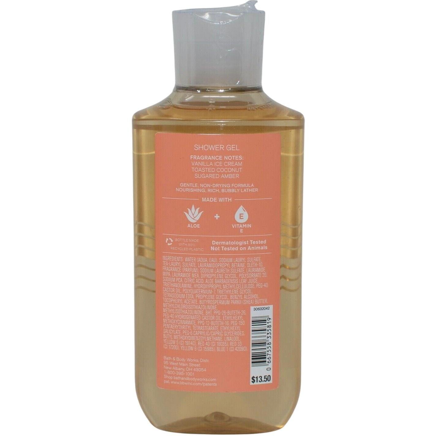 Bath & Body Works Whipped Coconut Milkshake Shower Gel Wash