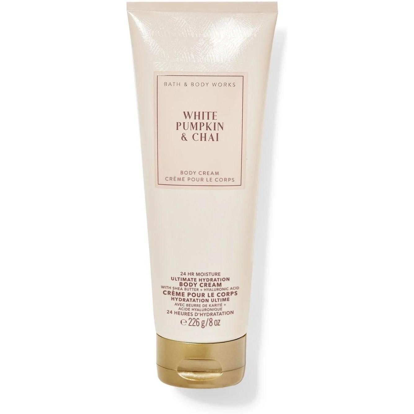 Bath & Body Works White Pumpkin & Chai Body Cream