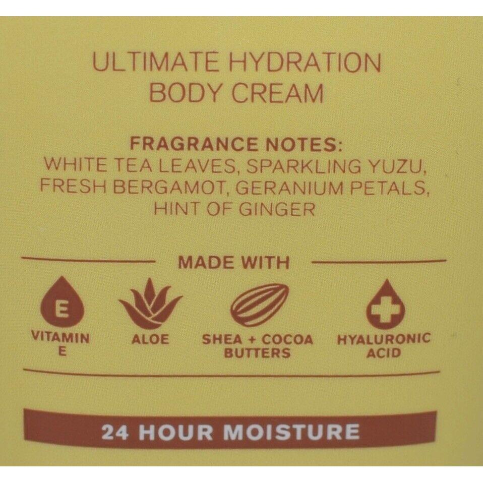 Bath & Body Works White Tea & Ginger Ultimate Hydration Body Cream