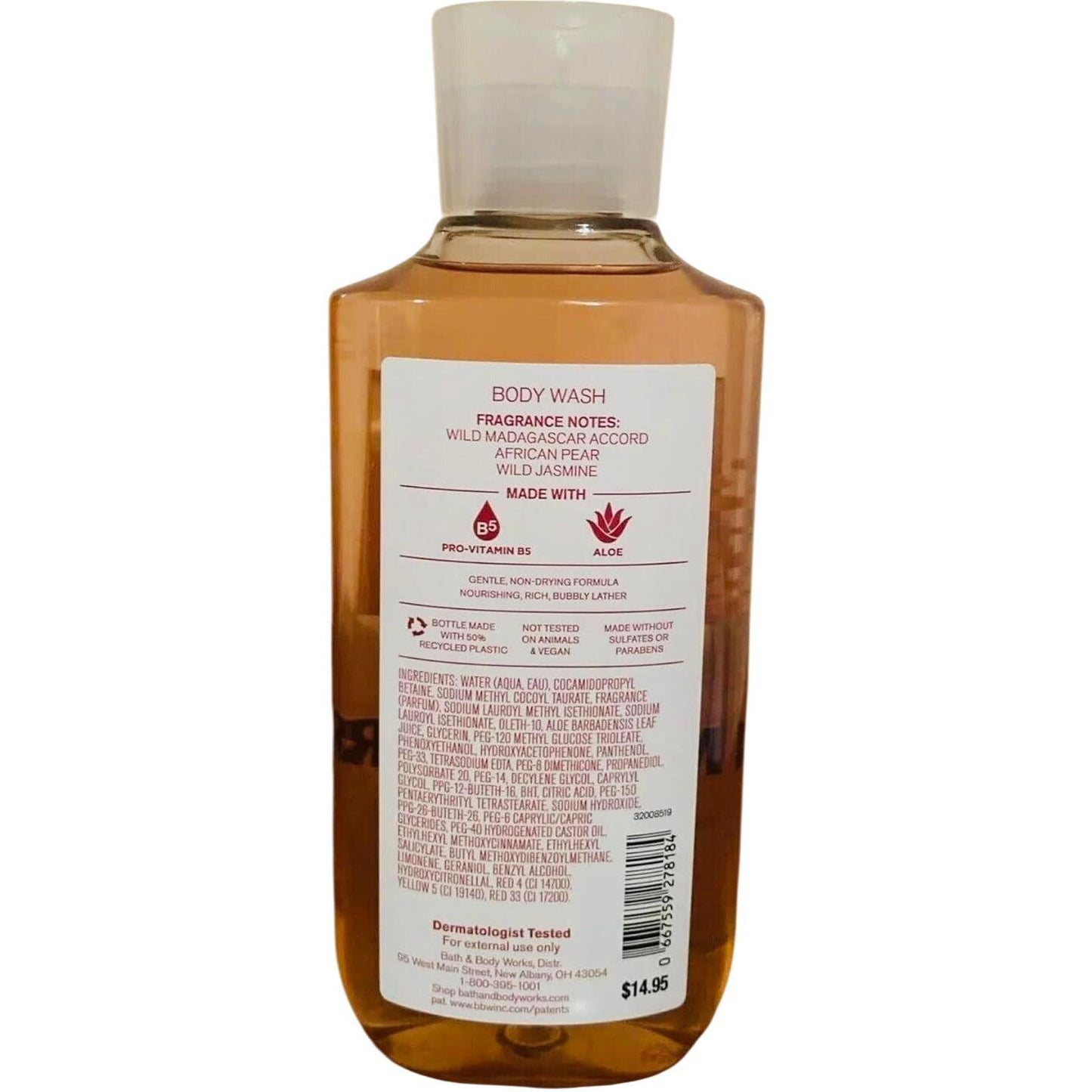 Bath & Body Works Wild Madagascar Vanilla Body Wash