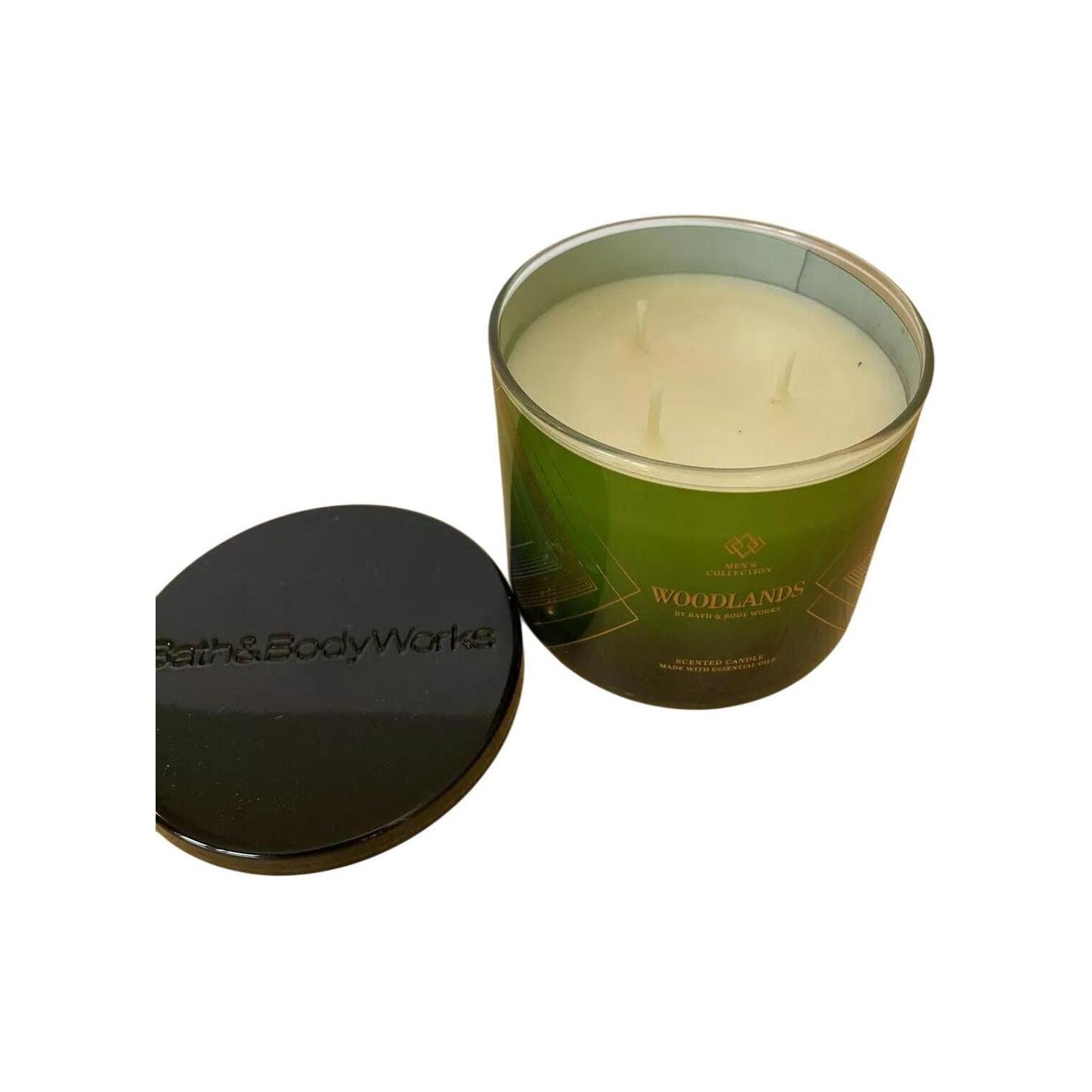 Bath & Body Works Woodlands 3-Wick Candle