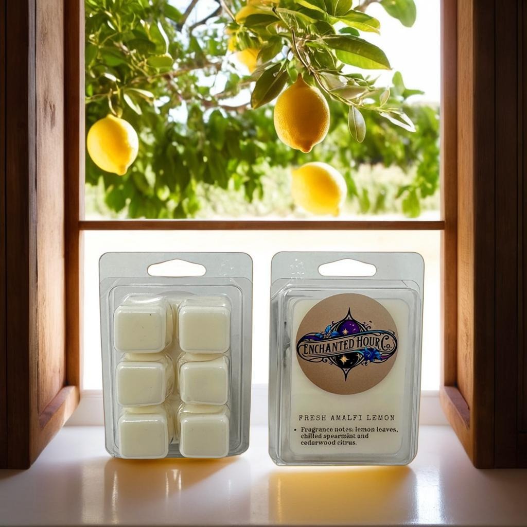 Fresh Amalfi Lemon Wax Melts | Bath and Body Works | Bright, Citrus, Clean Scent | Enchanted Hour Co