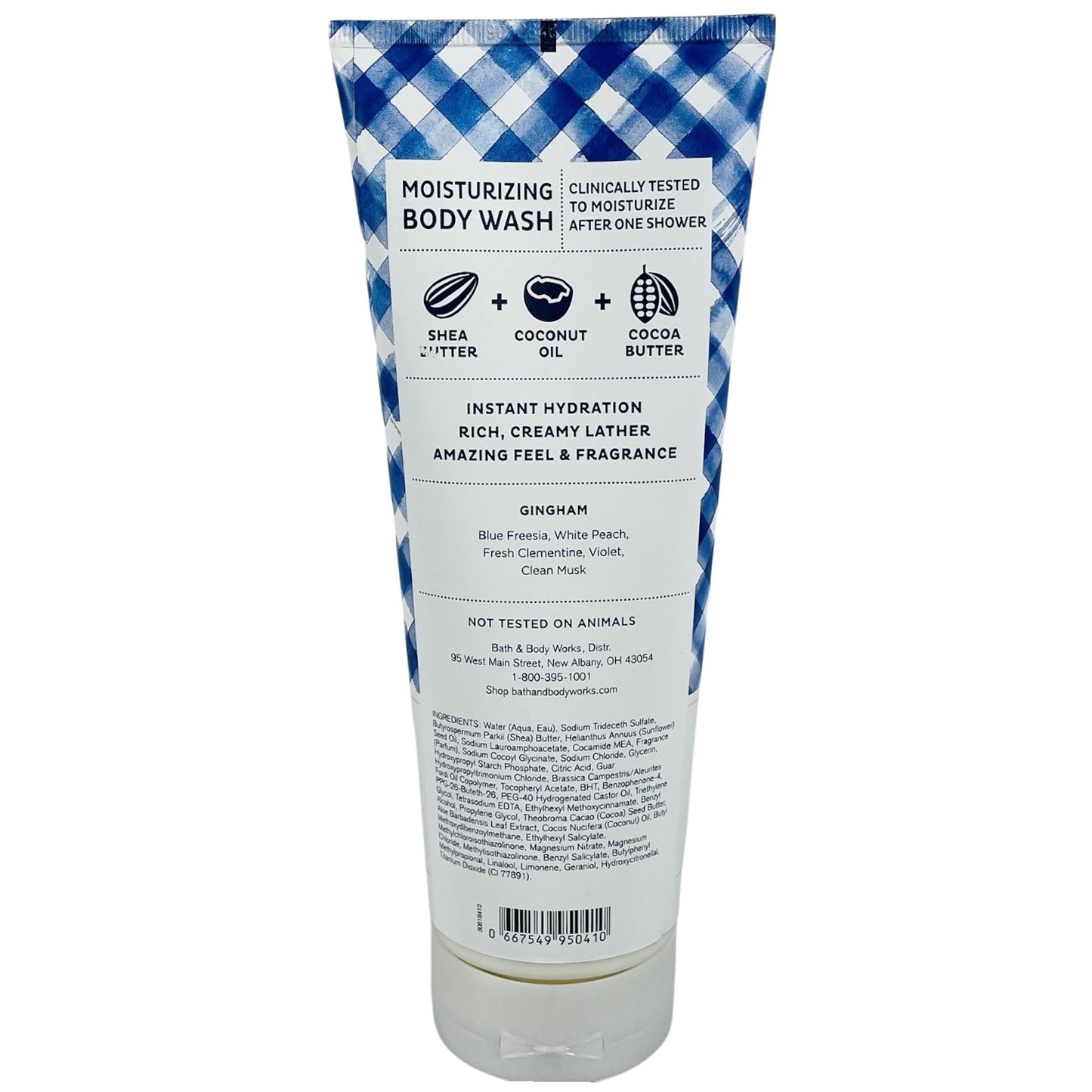 Bath and Body Works Gingham Moisturizing Body Wash (10 FL OZ / 295 mL)