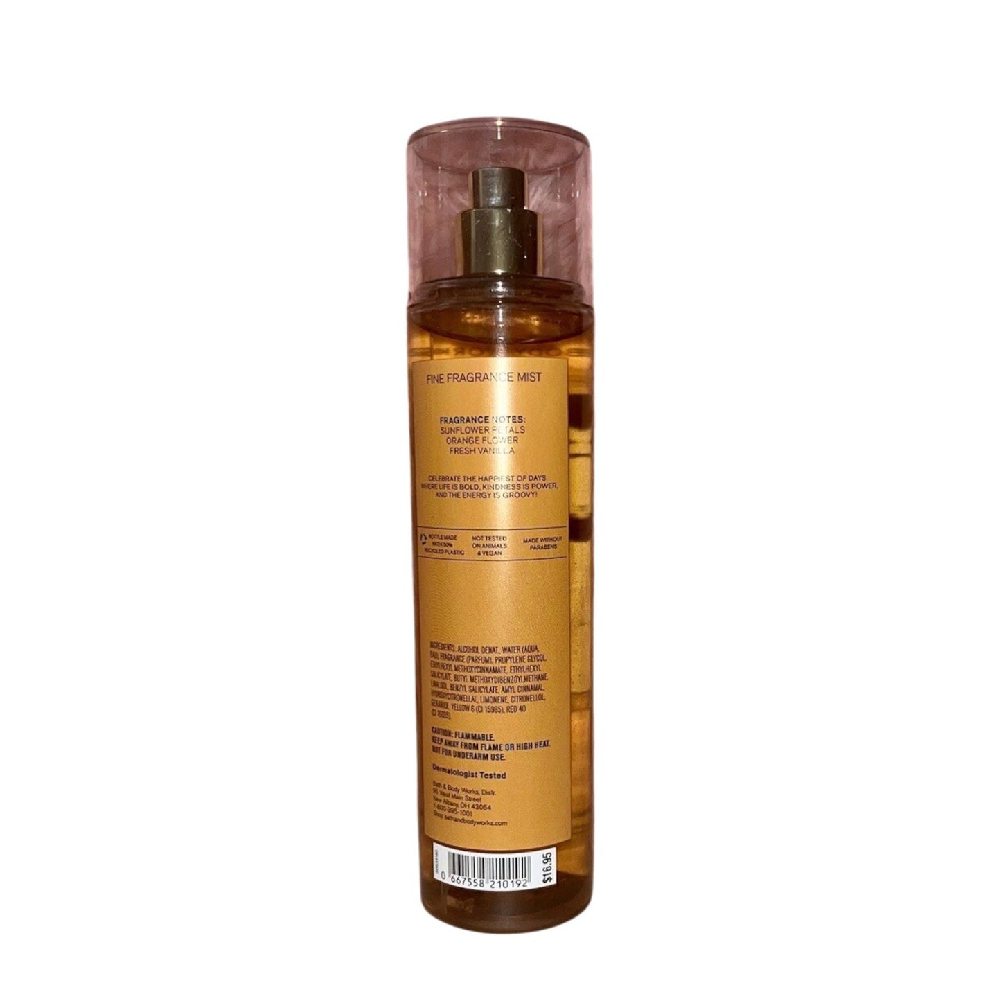 Golden Sunflower Fine Fragrance Mist
