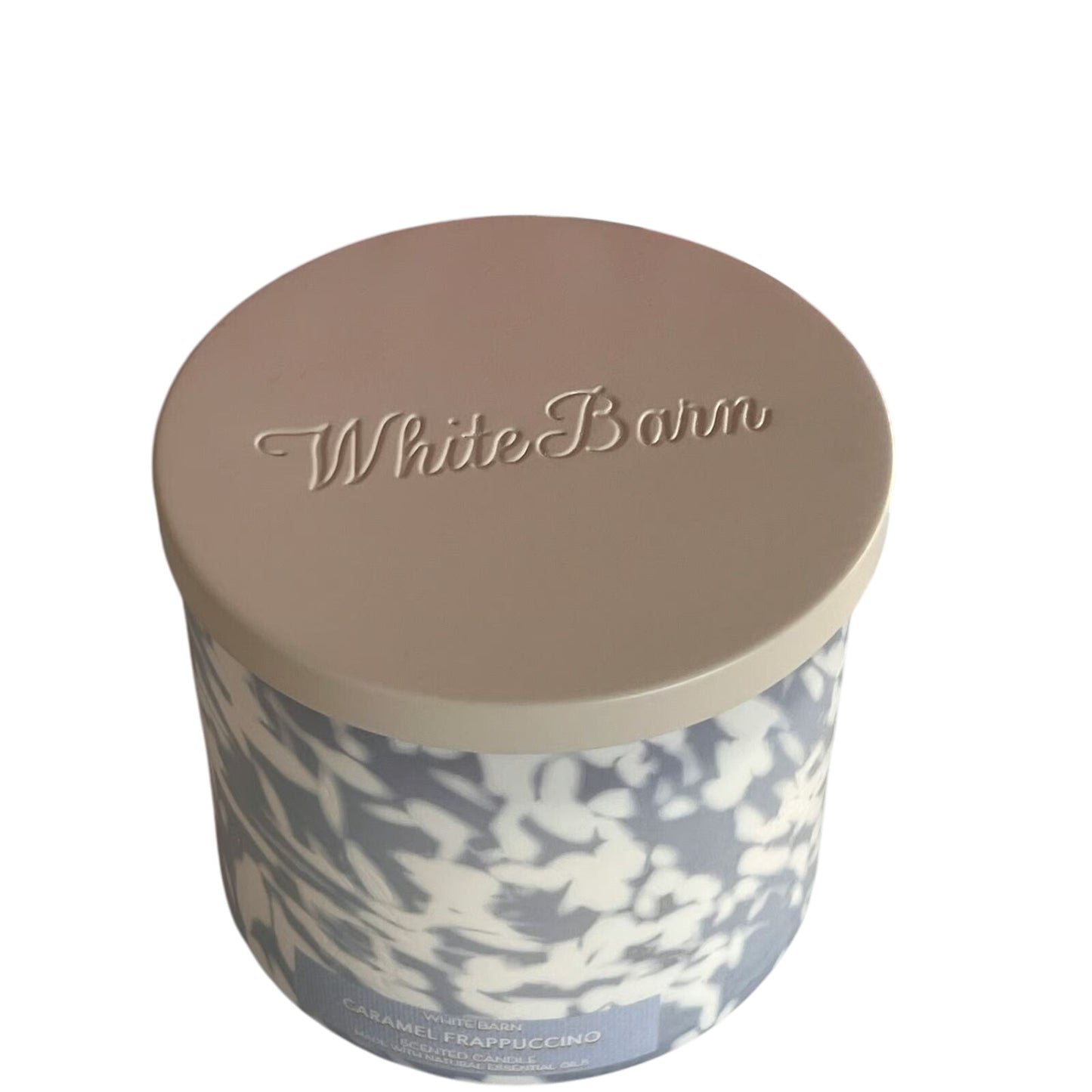 Caramel Frappuccino 3-Wick Candle (White Barn)