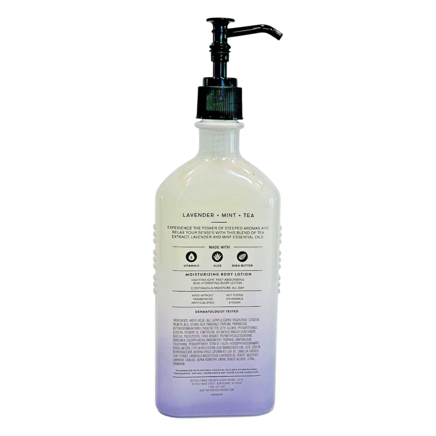 Steeped Relaxation Lavender + Mint + Tea Scented Lotion (Aromatherapy)