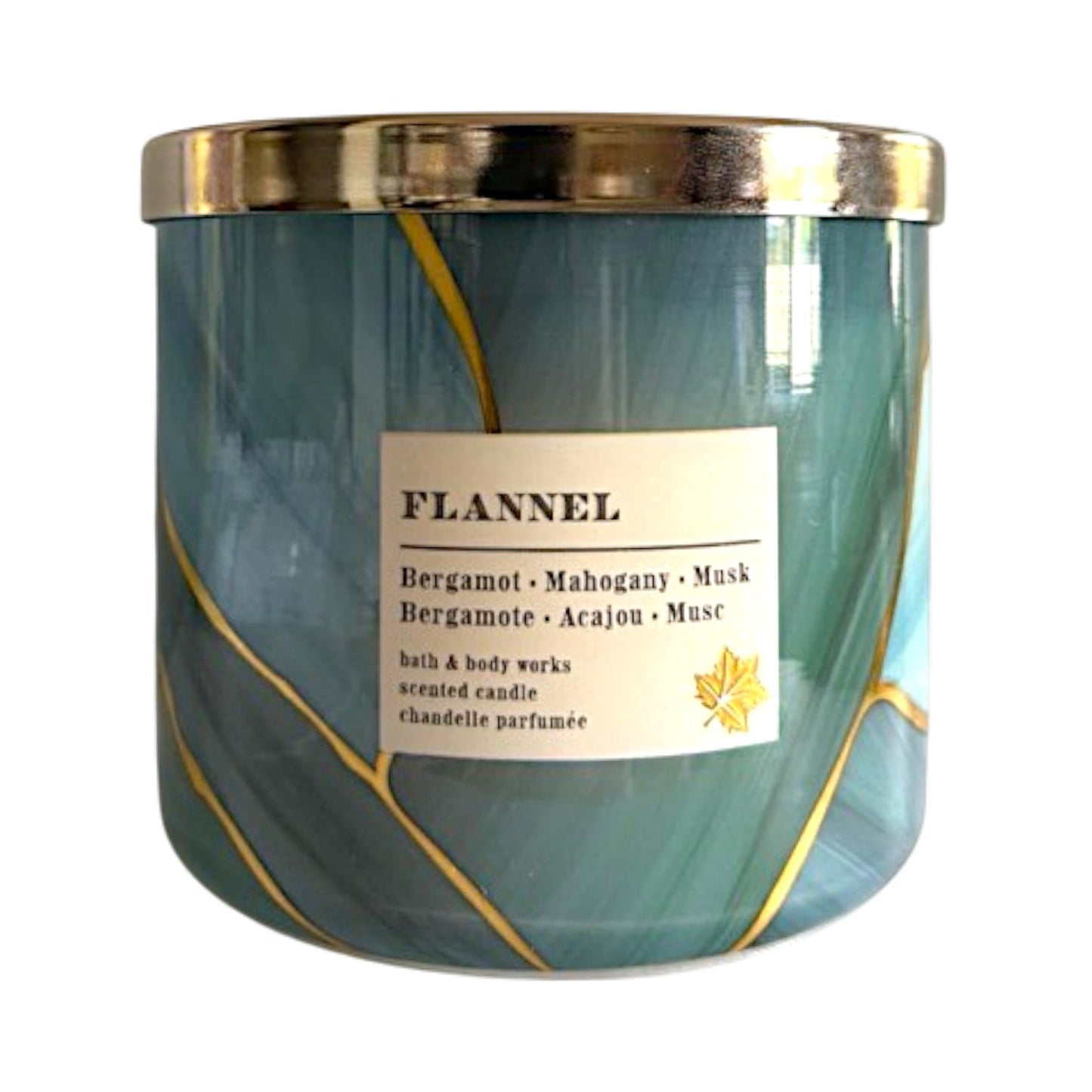 Flannel Scented Candle With Bergamot, Mahogany And Musk