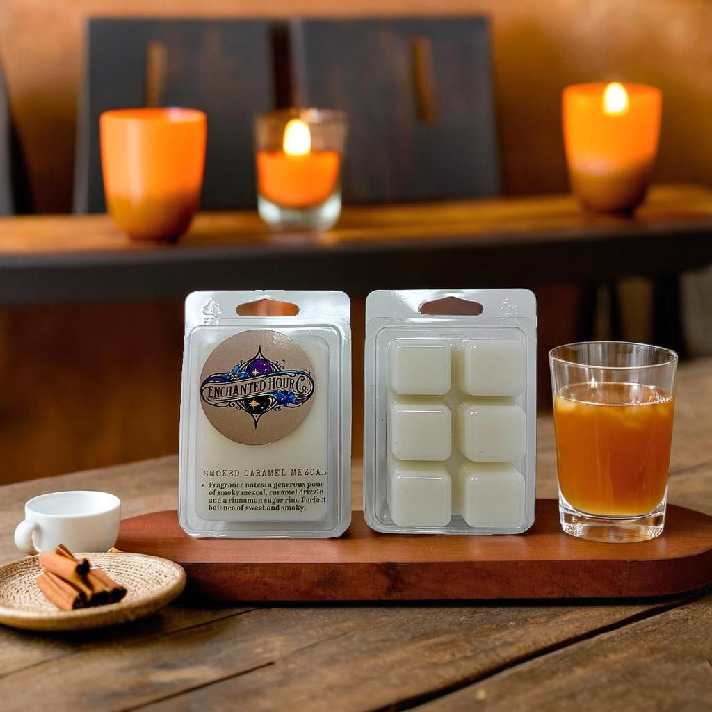 Smoked Caramel Mezcal Wax Melts | Smoky Mezcal, Caramel Drizzle, Cinnamon Sugar | Bath and Body Works | Enchanted Hour Co.