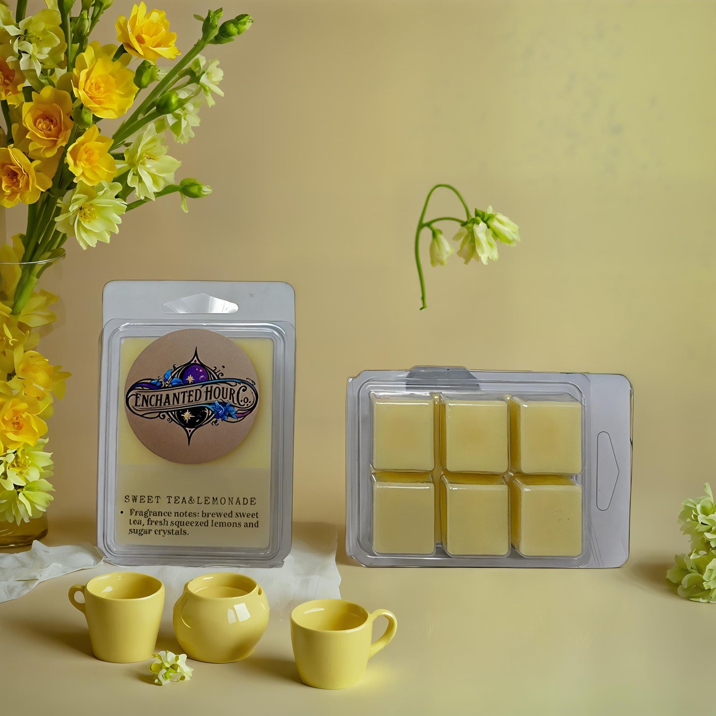 Sweet Tea and Lemonade Wax Melts | Bath & Body Works | Iced Tea and Citrus Zest Scent | Enchanted Hour Co.