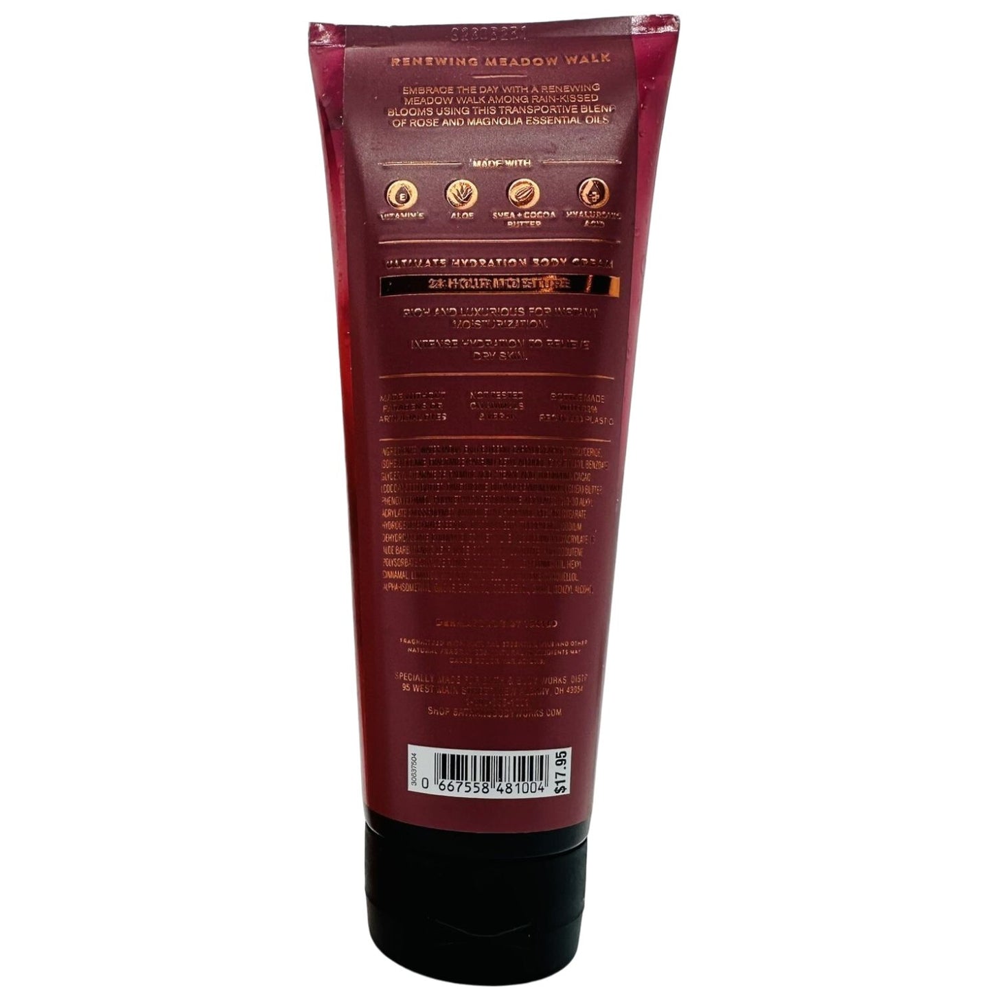 Renewing Meadow Walk Rose Magnolia Body Wash (Aromatherapy)