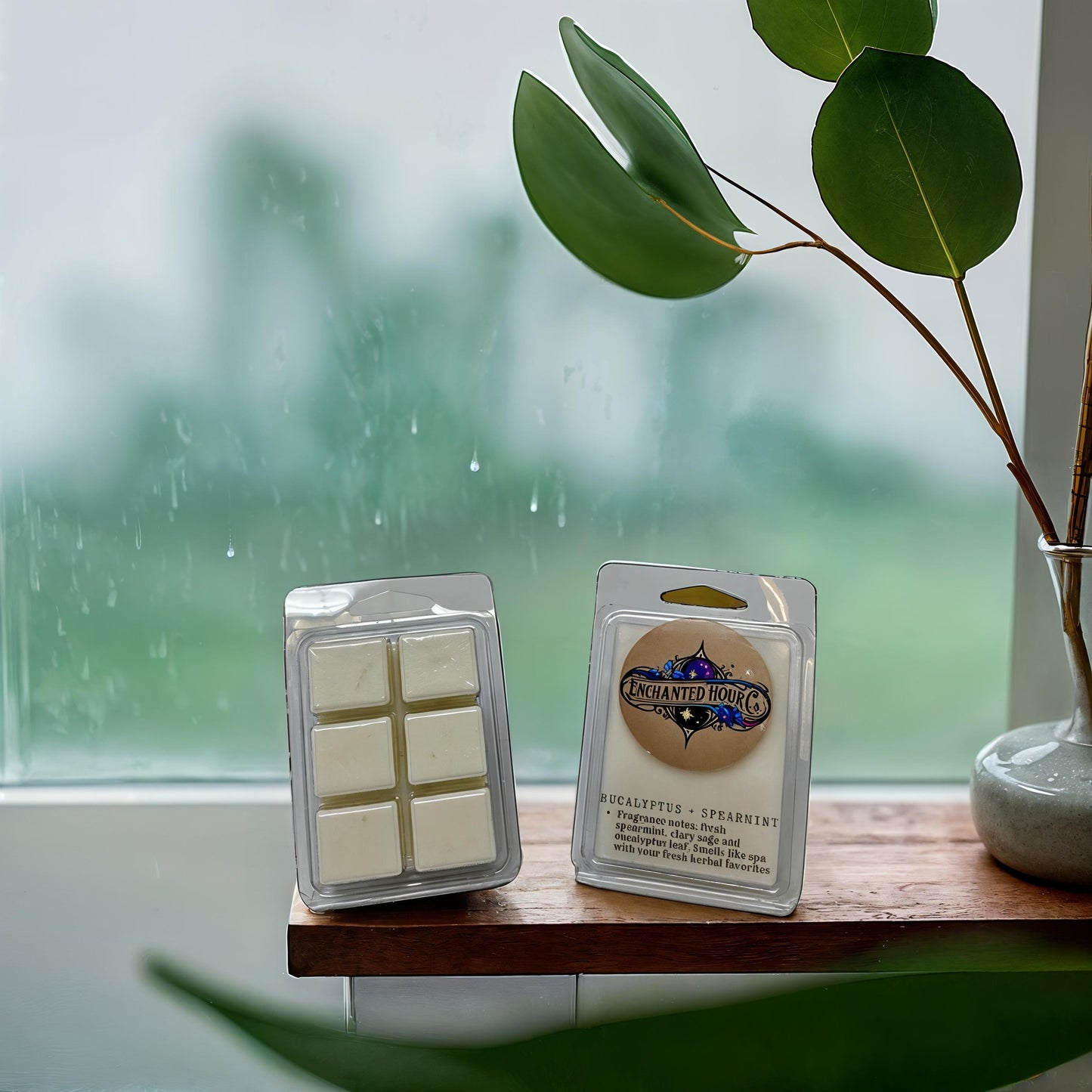 Eucalyptus + Spearmint Wax Melts | Bath and Body Works | Fresh, Herbal, Spa Scent | Enchanted Hour Co